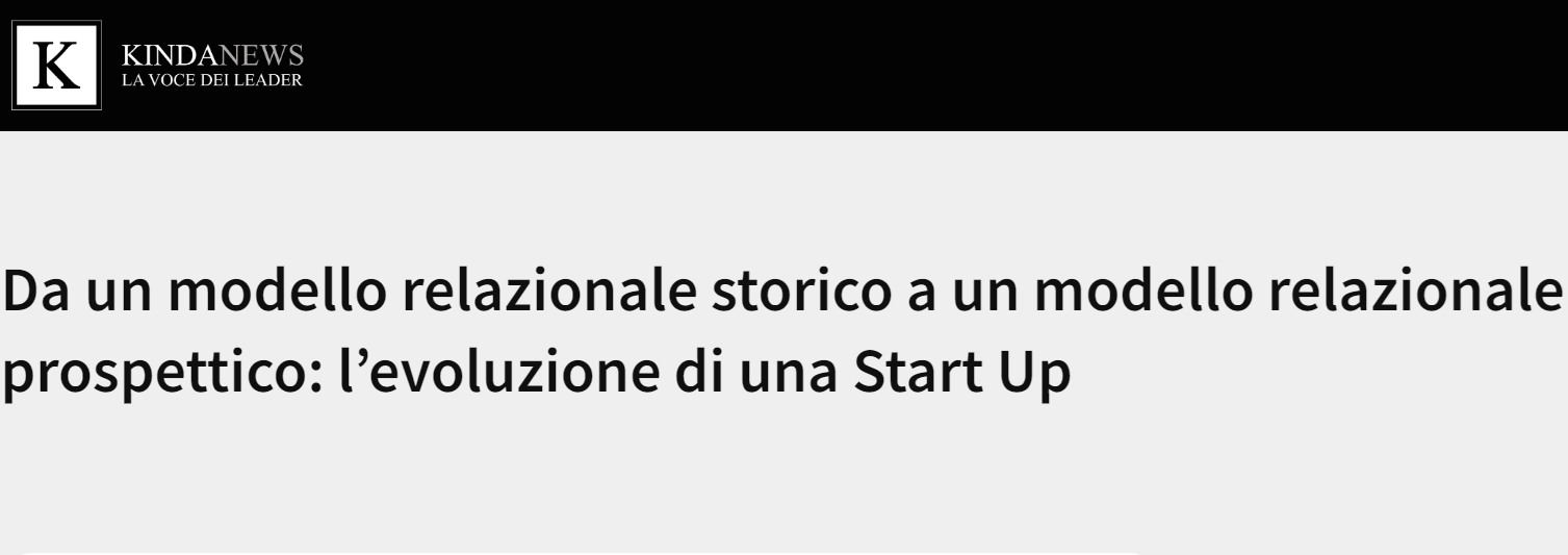 Da un modello relazionale storico a un modello relazionale prospettico